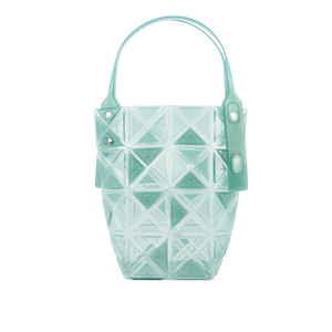 ISSEY MIYAKE BAO BAO DAZZLE 4X4 透明果凍手提包/湖水綠