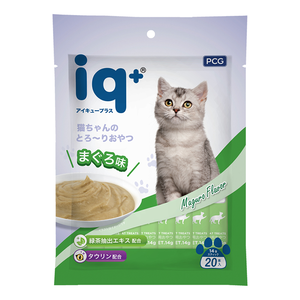 【iq+】貓咪樂泥棒 14g*20條-鮪魚口味