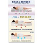 【日本旭川】AIRFit氧活力親膚緹花透氣2.2cm空氣床墊 伊正推薦 舒適支撐 可水洗 6D透氣循環 高回彈, , large