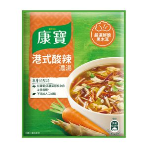 康寶濃湯自然原味港式酸辣46.6g