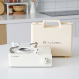 【kokomo】便攜美型卡式爐KM-205(象牙白)