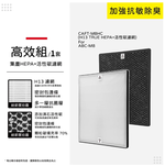 蟎著媽 適用 三洋 SANLUX ABC-M8 CAFT-M8HC 空氣清淨機 濾網, , large
