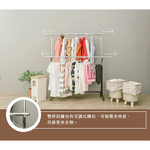 【Y HOUSE】約克外彎式設計雙桿伸縮衣架/曬衣架/Y型衣架, , large