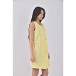(S) 【依庭私服】lovelyurban質感無袖黃色外套二手衣, , large
