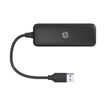 【HP 惠普】HP DHC-CT110 USB3.0 四埠集線器 黑色 (V010/15 公分), , large