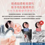 [日日好物]德國OHROPAX安耳悠-頂級柔軟泡棉慢回彈可水洗降噪隔音耳塞-SOFT膚色款5對/盒(SNR32dB降噪規格,歐盟認證,靜音舒適睡保護聽力), , large