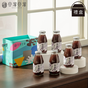【谷溜谷溜】紫相思六入紫米紅豆禮盒裝X3(295ml*18瓶)