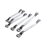 雙頭梅花板手 全規格 一把雙規 彎型梅花扳手 45度 12角, , large