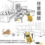 金德恩 GS MALL 居家新寵 貓造型防撞門擋 起司鼠防夾門擋 造型門擋 防撞門擋 門擋 護角 顏色隨機 防撞條 交換禮物, , large