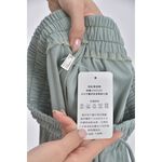 (M) 高腰休閒綠色長褲二手衣, , large