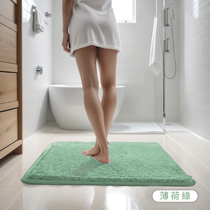 Soft and extremely thick cake velvet absorbent floor mat 1 set 50x80cm