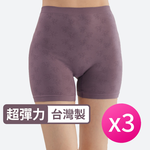 [SHIANEY]Taiwan-made oversized stretch flat seamless underwear (can be used as safety pants), , large