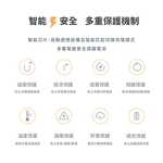 【MCK】超薄數顯磁吸行動電源 5000mAh-多色可選, , large