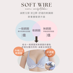 【Clany可蘭霓】夢幻花語 抗菌石墨烯集中包覆軟鋼圈 BCD 內衣 珍珠灰 8059-61, , large