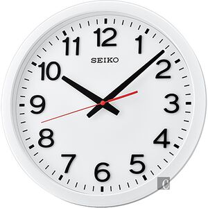 SEIKO精工 極簡風格大數字掛鐘 時鐘-35cm QXA732W
