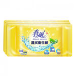 春風濕拭衛生紙40抽x3, , large