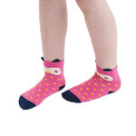 【現貨】MIT台灣製立體止滑童短襪-貓頭鷹 HP5058, , large