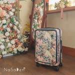 NaSaDen Rhein Series [Pink Flower]29" Front Opening Luggage, , large
