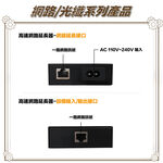 昌運監視器 HBS-ETH100 1000M 高速網路延長器 支援絞線 同軸線 網路線各式線纜傳輸  (會以HBS-ETH50替代出貨), , large