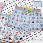 狐狸熊涼感男童平口褲L-63486-2件x4組, , large