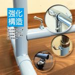 金德恩 GS MALL 台灣製造 單桿鐵管曬衣架 曬衣架 衣架 單桿衣架 棉被架 晾衣架 曬衣支架 晾曬架 顏色隨機, , large