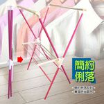 金德恩 GS MALL 台灣製造 X型折疊曬衣架  X型折疊架 棉被架 毛巾架 曬衣架 收納架 衣櫥架 晾曬架 置物架  X型架, , large