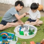 GOOGOOGAGA X WOOHOO 開放式統感遊戲創造盆/感官盆-白蓋, , large