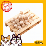 [撥撥] 紅玉雞雞胸丁 - 飼養全程不用藥，貓狗適用原肉凍乾｜每包40g, , large