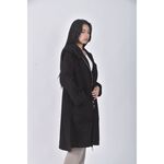 (XL) united colors of benetton質感大衣黑色外套二手衣, , large