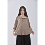 (M) spanish harlem棉質連帽棕色長袖上衣二手衣, , large