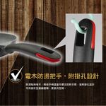 PERFECT 理想牌 極緻鑄造不沾平底鍋平煎鍋IH無蓋附蓋 24cm無蓋（拆把手可超商）-Leidea樂德兒, , large