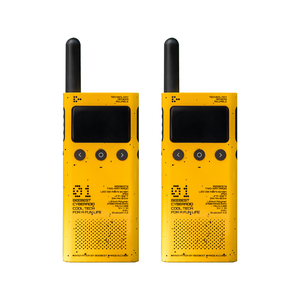 BEEBEST 極蜂 LITO對講機 附無限指環控制器 UFG超高頻 FM收音機 (A101OS) - 2入