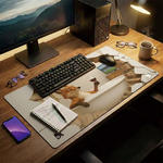 【怪獸】瑪思特 3D情境桌上墊 (60x34cm) -紅酒狐, , large