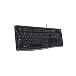 【 Logitech 羅技 】K120 有線鍵盤 耐用 舒適 安靜 防濺灑設計, , large