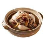 Hericium Sesame Oil Chicken Soup, , large