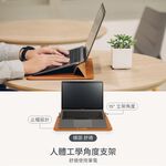 Moshi Muse 13吋 三合一多功能筆電支架包(貝殼白), , large