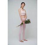 YOGA FLOW Chloe Bra - 扭轉短版上衣 - 淡桃粉 Rose Quartz, , large