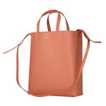 CELINE 小型牛皮cabas手提/斜背二用包/荔枝粉, , large