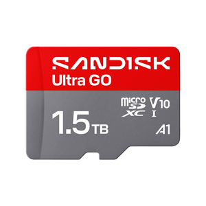 【SanDisk】ULTRA GO 1.5TB U1 V10 A1 microSDXC 記憶卡