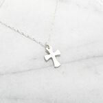 【Angel & Me】簡約 十字架 Cross s925 純銀 項鍊 生日 耶誕 情人節 禮物, , large