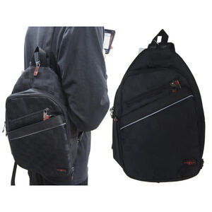 ~雪黛屋~OVER-LAND 胸前包中容量主袋+外袋共四層單左單右肩雙後背可加大水瓶內袋T5796