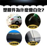 英國 T-CUT保桿/飾條色澤復原組 塑膠保桿漆劑, , large