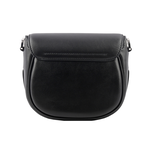 MARC JACOBS THE MESSENGER 小款翻蓋馬鞍斜背包/黑色, , large