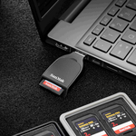 【SanDisk】QuickFlow 高速讀卡機 UHS-I 傳輸速度高達 250MB/s SDDR-C731 讀卡機, , large