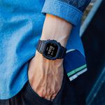 CASIO 卡西歐 G-SHOCK 經典全黑電子錶 學生錶 百搭手錶 DW-5600UBB-1, , large
