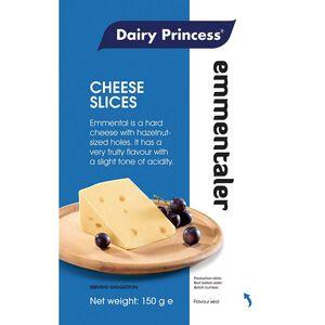 Dairy Princess Cheese Slices-Emmentaler