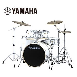 YAMAHA Stage Custom 爵士鼓組 典雅白色款【敦煌樂器】