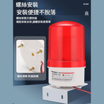 小型LED警示燈(紅色) DC12V無聲, , large