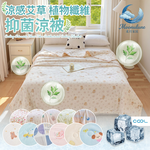 Kě shuǐxǐ li&aacute;nggǎn &agrave;i cǎo zh&iacute;w&ugrave; xiānw&eacute;i y&igrave; j&ugrave;n li&aacute;ng b&egrave;i 15 Washable, cooling, antibacterial quilt made of mugwort plant fiber, , large