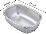Stainless steel vegetable and fruit drain basket, , large